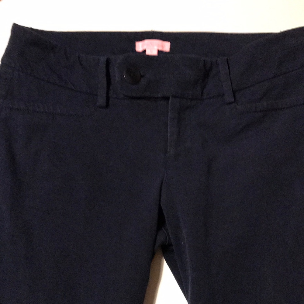 Navy Lilly Pulitzer crop pants 10